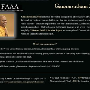 Ganamrutham 2026 - Workshop Registration (Member)