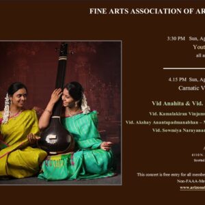Carnatic Vocal Concert - Anahita and Apoorva