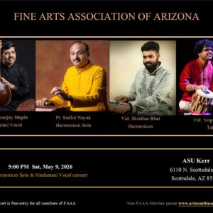Harmonium Solo and Hindustani Vocal Concert